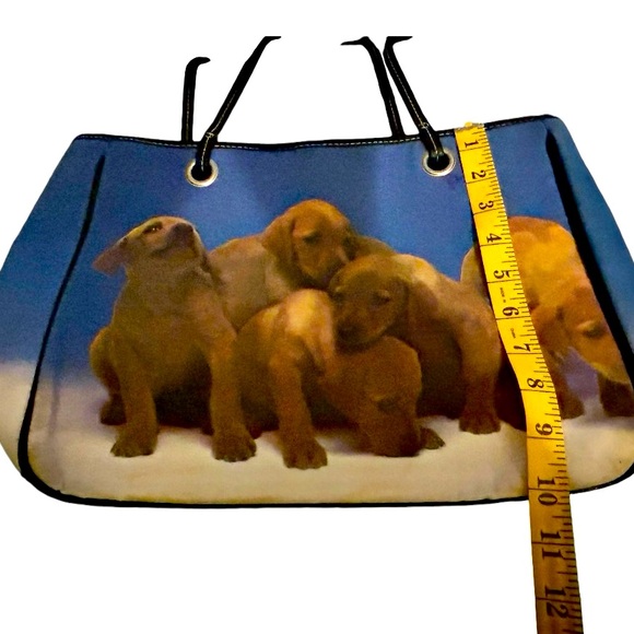 Cute Dachshunds tote/purse. NWOT. Never carried. - Picture 2 of 4